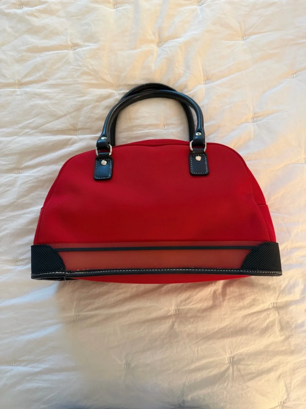Vintage Tommy Hilfiger Red & Navy Purse Bag